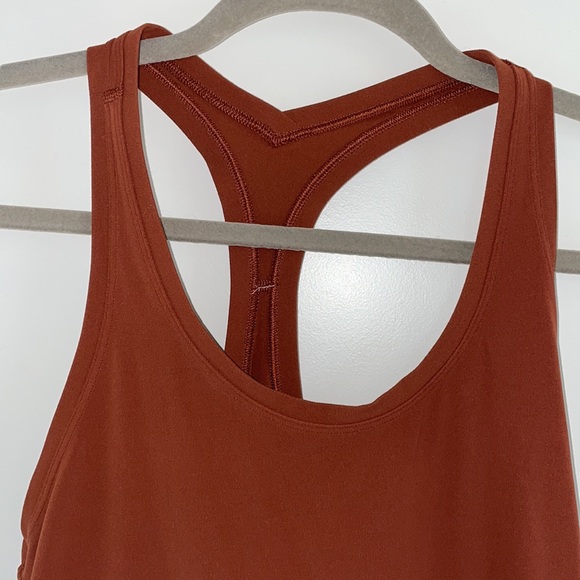 Lululemon Cool RB Short TNk Nulu Dark Terracotta - Picture 5 of 9